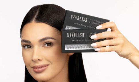 DIY voorgelijmde wimpers nanolash