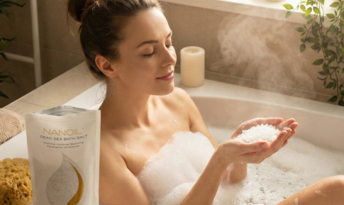 nanoil voetenbad dode zeezout